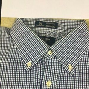 Nordstrom Blue Checkered Men's Shirt